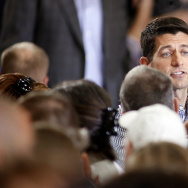 Romney's VP candidate Paul Ryan Campaigns In Denver, Co.