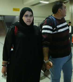 Female Saudi Judo athlete Wodjan Ali Ser