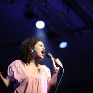US singer Neneh Cherry performs during t