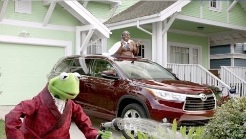 Big Game Ad Starring Terry Crews and the Muppets | 2014 Toyota Highlander
