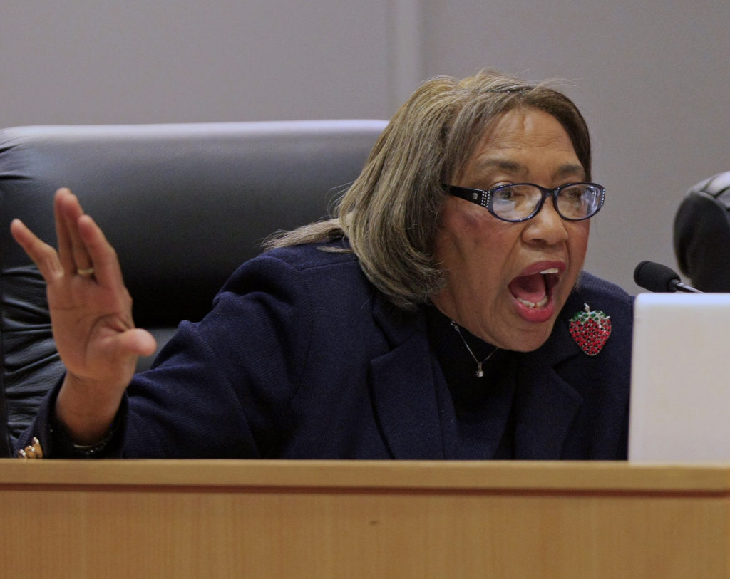 Deceased Los Angeles school board member Marguerite Lamotte