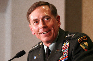 Gen. David Petraeus speaks at the National Purple Heart Hall of Honor Tribute on June 25, 2010 in New Windsor, New York.