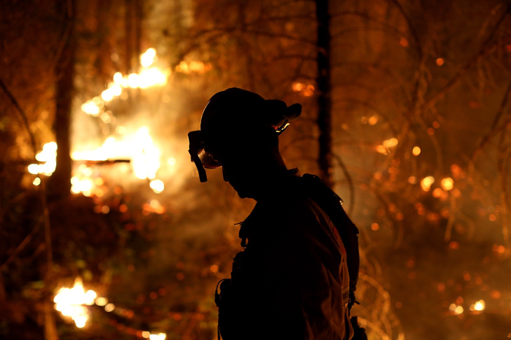 Rim Fire Burns Near Yosemite National Park
