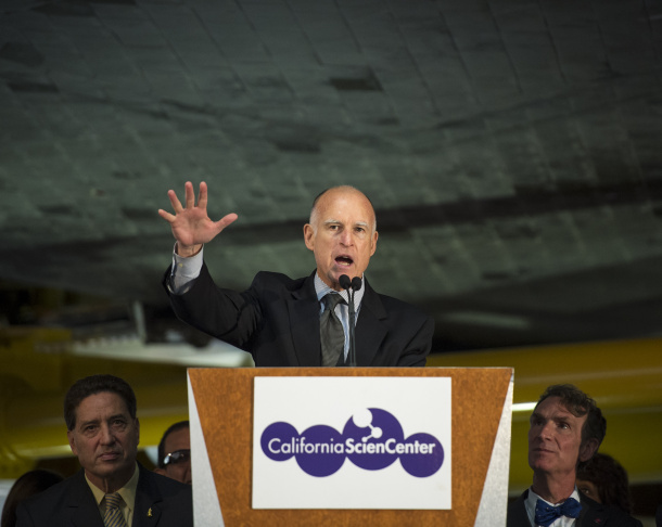 Space Shuttle Endeavour Grand Opening