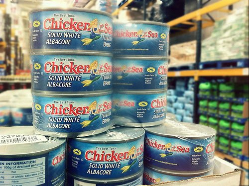tuna cans