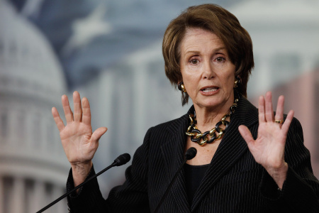 Nancy Pelosi Holds Her Weekly Briefing