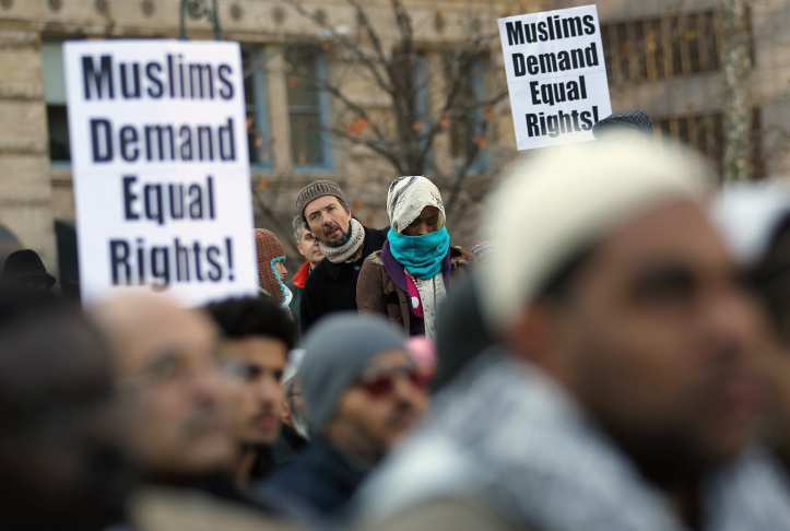 Rally Protests Religious Profiling Of Muslim Communities In New York
