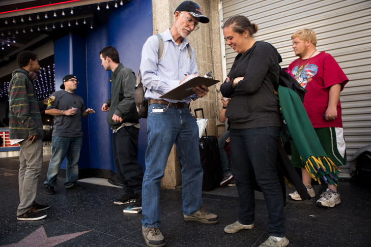 8 - Homeless Count Hollywood Street Kids Youth Census