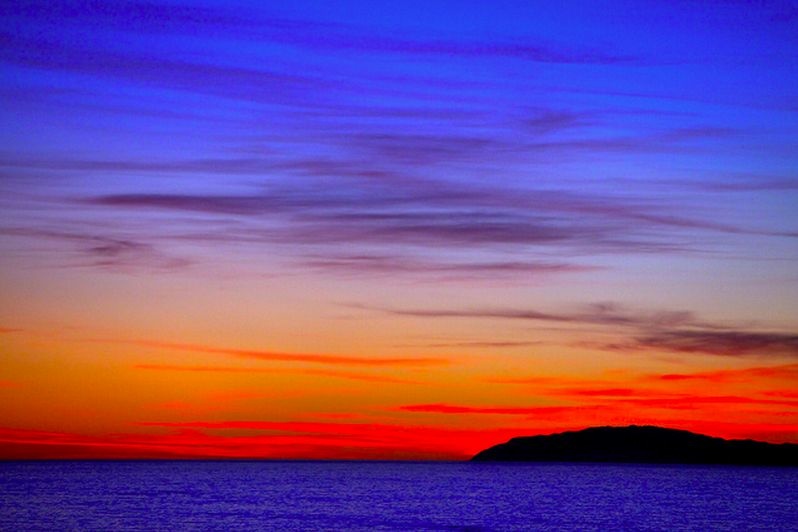 Sky above Catalina.