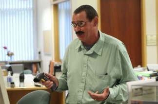 University of California, Riverside Chancellor Timothy White 'undercover' as Pete Weston.