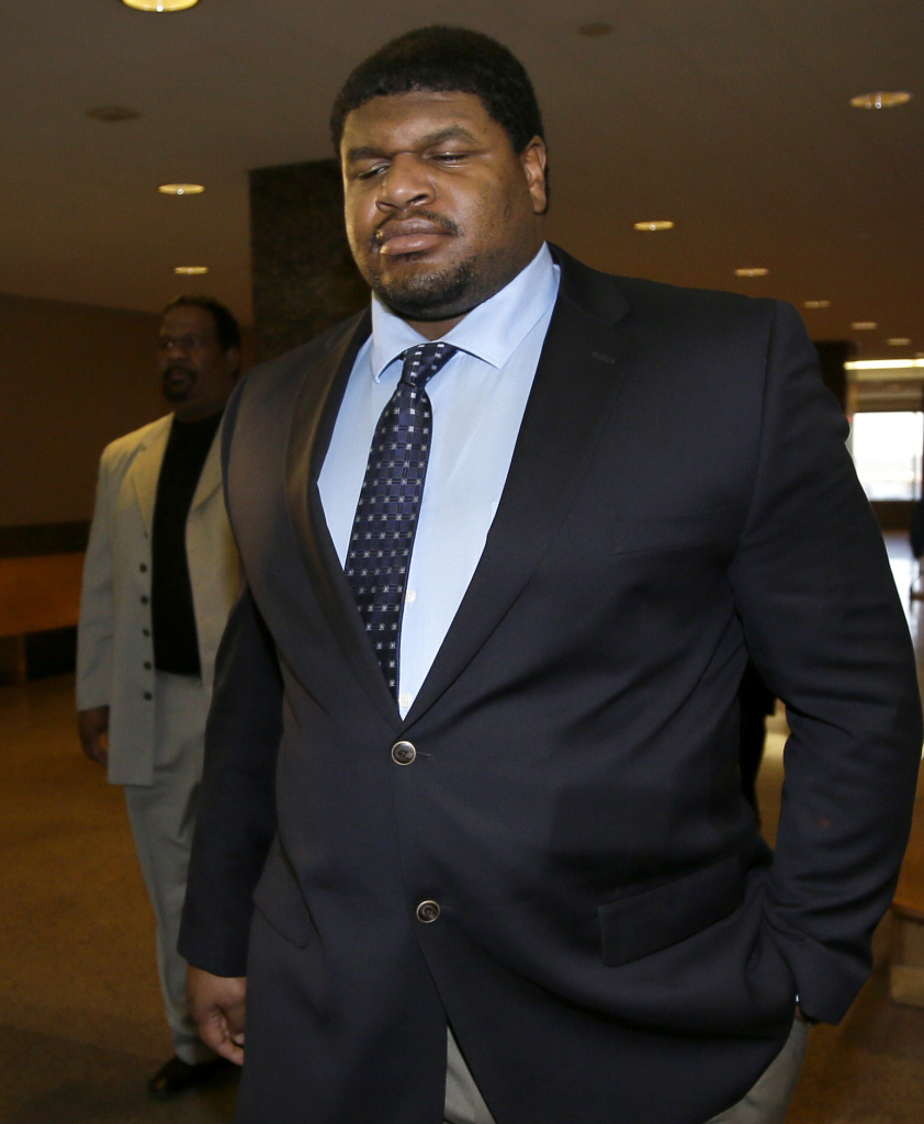 Former Dallas Cowboy Josh Brent earlier this month.