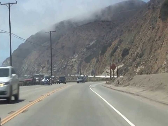 Dangers of biking on PCH in west Malibu