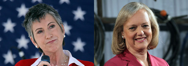 Carly Fiorina and Meg Whitman