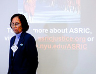 Sophany Bay counsels Cambodian-Americans on mental health matters.