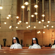 Cardinal Roger Mahony Celebrates Christmas Mass At The Cathedral Of Our Lady Of The Angels