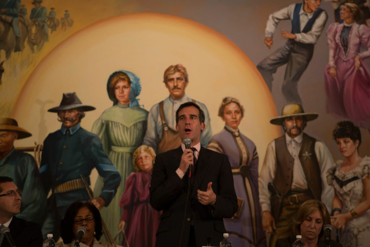 Mayor Race - Eric Garcetti 