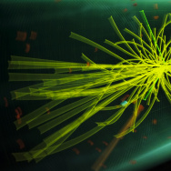 graphic showing traces of collision