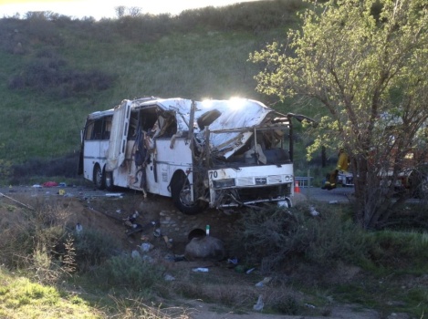 Tour Bus Crash