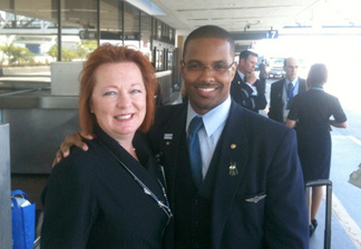 united airline flight attendants