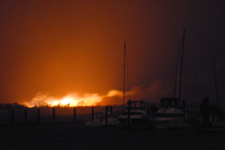 Superstorm NYC Fire