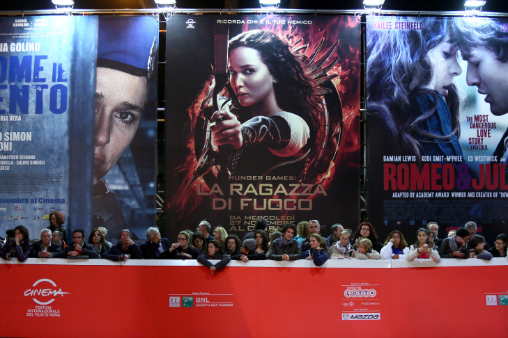 'The Hunger Games: Catching Fire' Premiere - The 8th Rome Film Festival