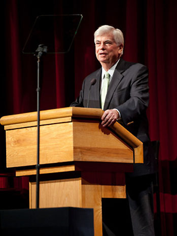 Now Motion Picture Association of America chief Christopher Dodd during the Gregory Peck commemorative stamp event, hosted by the Academy of Motion Picture Arts and Sciences presented on Thursday, April 28, 2011.