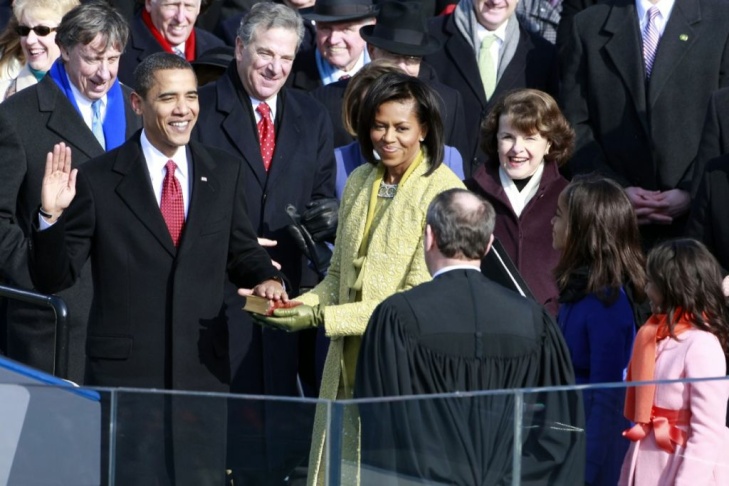 Barack Obama Is Sworn In As 44th President Of The United States