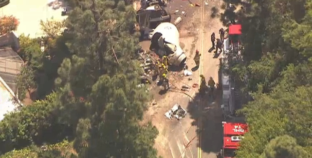 A fatal crash involving a cement truck occurred on Loma Vista Drive, where two previous crashes occurred, on Friday.