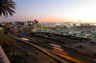 Pacific Coast Highway in Santa Monica