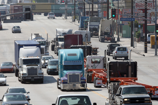 Truckers Go To Court Over LA Port's Clean Trucks Program