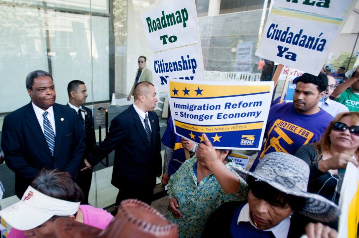 LA Immigration March - 7