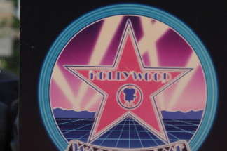 A file photo promoting the Hollywood Walk Of Fame on December 18, 2009 in Hollywood, California.