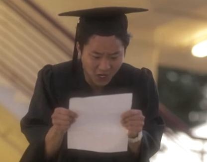 Andrew Fung in "Does your Asian mom vote?" video