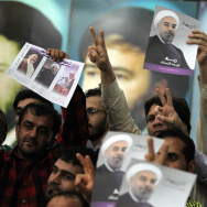 IRAN-VOTE-ROWHANI