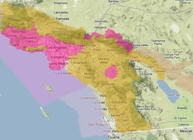 Red Flag Warning Area