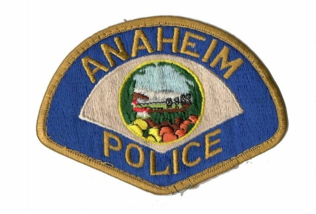 anaheim police patch