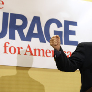 Rick Santorum Attends Tea Party Rally In Ohio