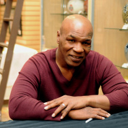 Tyson Signs Autographs In Las Vegas