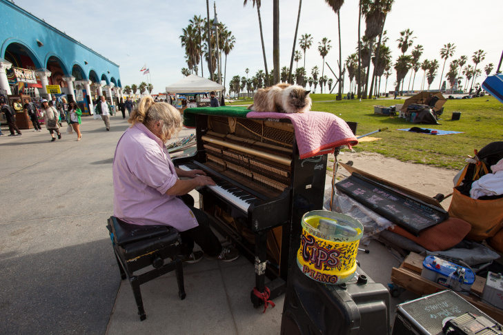Venice Boardwalk Piano Player - 8