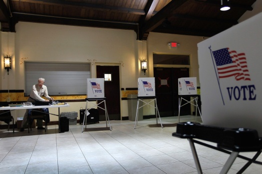 Florida Voters Go To The Polls In The State's Primary