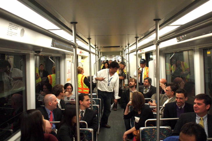 expo line test ride