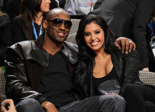 Kobe and Vanessa Bryant attend the skills competition at the NBA's All-Star Saturday Night in Dallas in February, 2011.