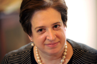 US Supreme Court nominee Elena Kagan makes the rounds on Capitol Hill on May 13, 2010 on Capitol Hill in Washington, DC.