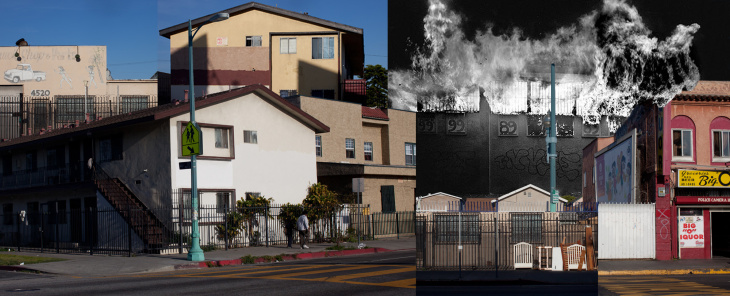 LA Riots Collages