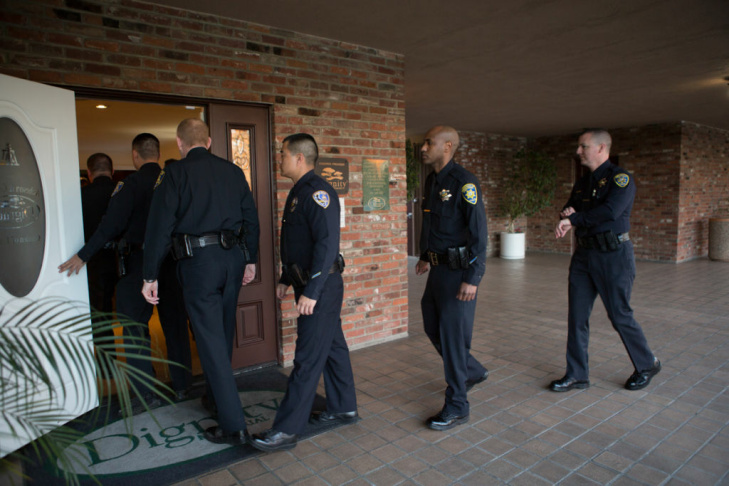 Michael Crain Funeral Dorner Shooting Riverside