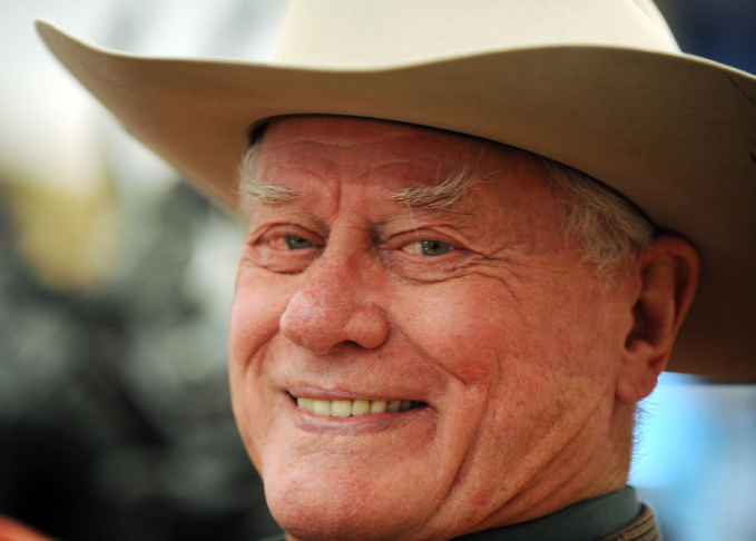 US-TELEVISION-AUCTION-LARRY HAGMAN