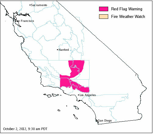 Red Flag Warning 10/2