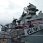 The USS Iowa's final days at Terminal 3 in Richmond, Ca,