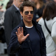 US actor Tom Cruise arrives for the Euro