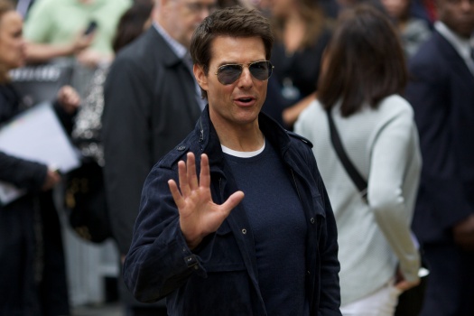 US actor Tom Cruise arrives for the Euro